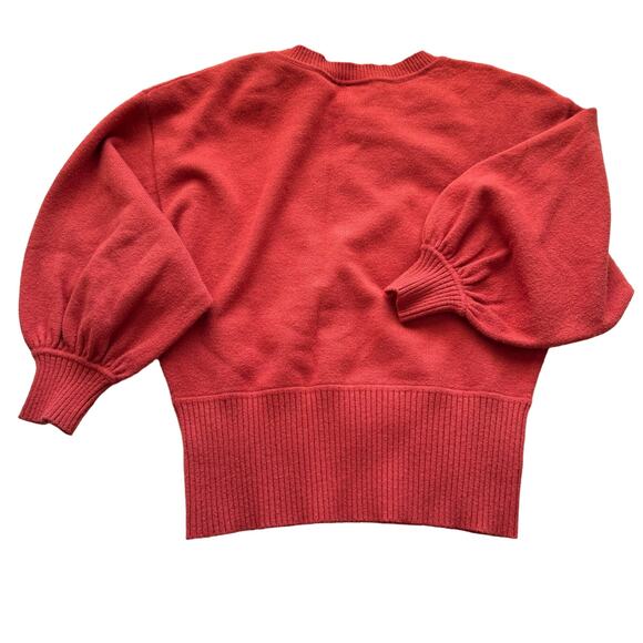 Moth by Anthropologie 3/4 Puff Sleeve Size Medium - Picture 9 of 16